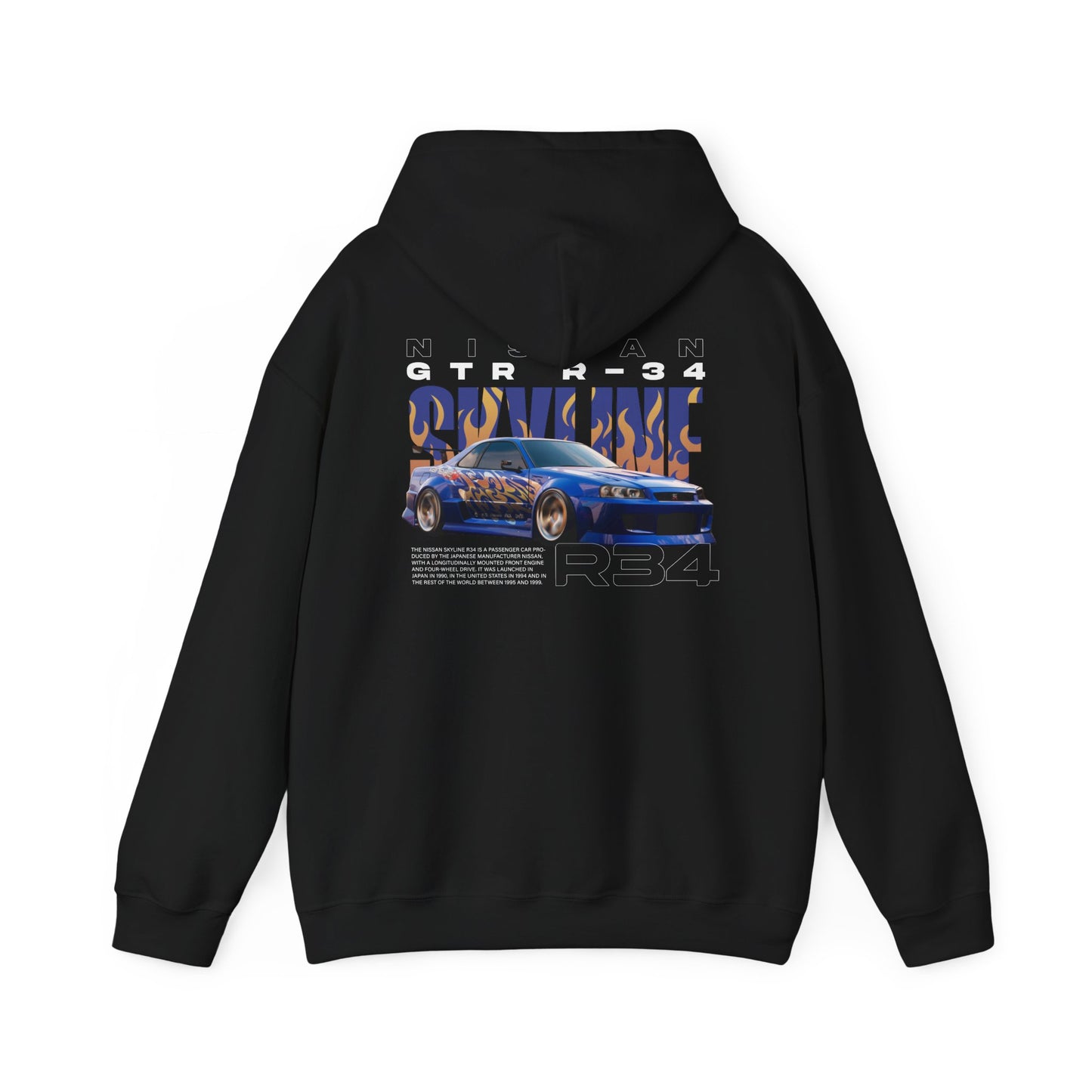 Skyline GTR R-34 Unisex Heavy Sweatshirt