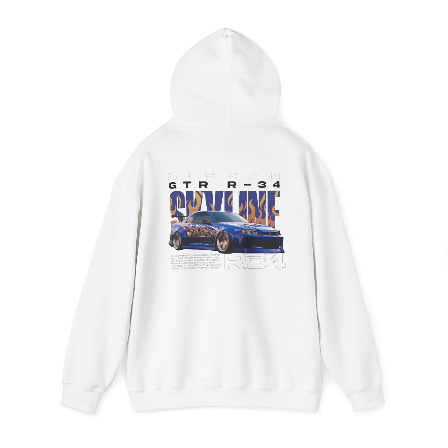 Skyline GTR R-34 Unisex Heavy Sweatshirt