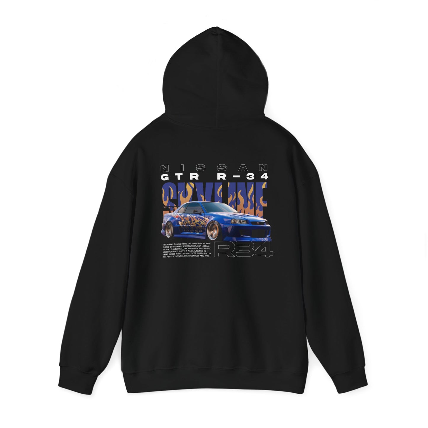 Skyline GTR R-34 Unisex Heavy Sweatshirt