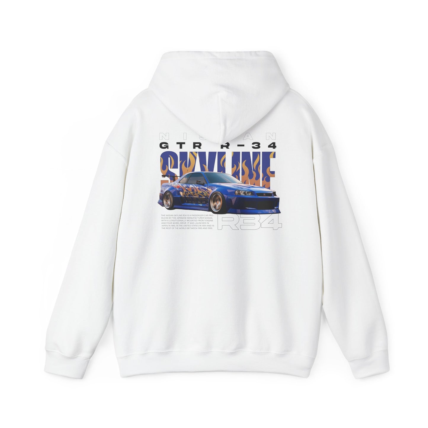 Skyline GTR R-34 Unisex Heavy Sweatshirt