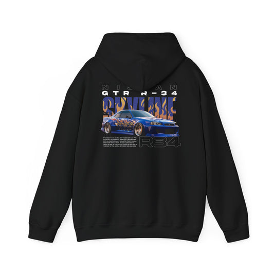 Skyline GTR R-34 Unisex Heavy Sweatshirt
